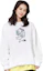 Shop The North Face ECO Crewneck Sweatshirt White - Unisex Casual Loose Fit with Print NM5MM07D