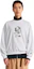 Details for The North Face ECO Crewneck Sweatshirt White - Unisex Casual Loose Fit with Print NM5MM07D