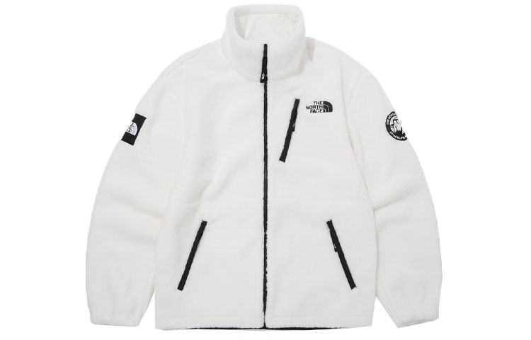 TNF Eco Fleece Sherpa Jacket Unisex White NJ4FP50K