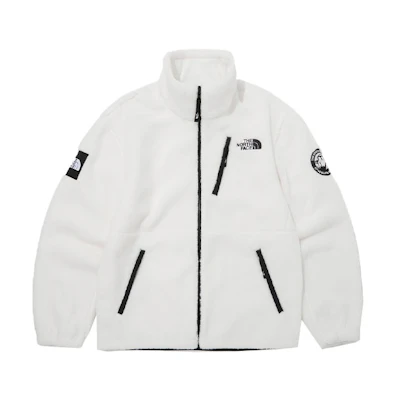 TNF Eco Fleece Sherpa Jacket Unisex White NJ4FP50K