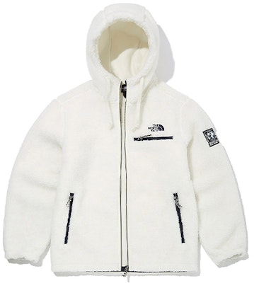 THE NORTH FACE Eco Fleece Jaket Hoodie Putih Unisex Edisi Musim Luruh NJ4FM07A Order THE NORTH FACE Eco Fleece Jaket Hoodie Putih Unisex Edisi Musim Luruh NJ4FM07A