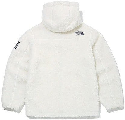 THE NORTH FACE Eco Fleece Jaket Hoodie Putih Unisex Edisi Musim Luruh NJ4FM07A Lookbook THE NORTH FACE Eco Fleece Jaket Hoodie Putih Unisex Edisi Musim Luruh NJ4FM07A