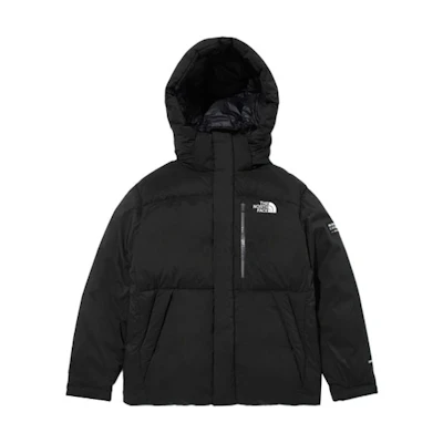 TNF Eco Motion Down Jacket Black Unisex Outdoor Hooded Coat NJ1DM53J