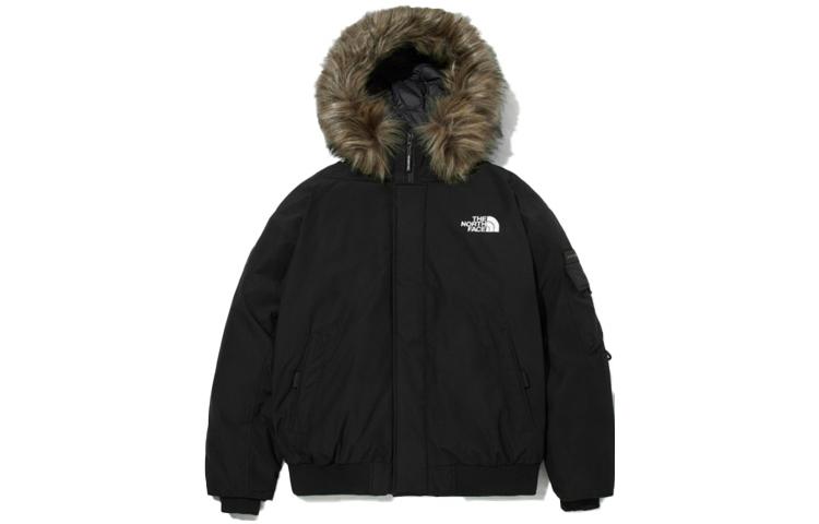 THE NORTH FACE Eco Polar Air Down Bomber Jacket Black - Waterproof Winter Unisex. NJ1DM68D