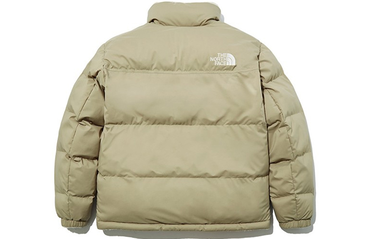 Lookbook THE NORTH FACE Eco Reversible Fleece Jacket Winter Couple Style Khaki NJ3NL53C