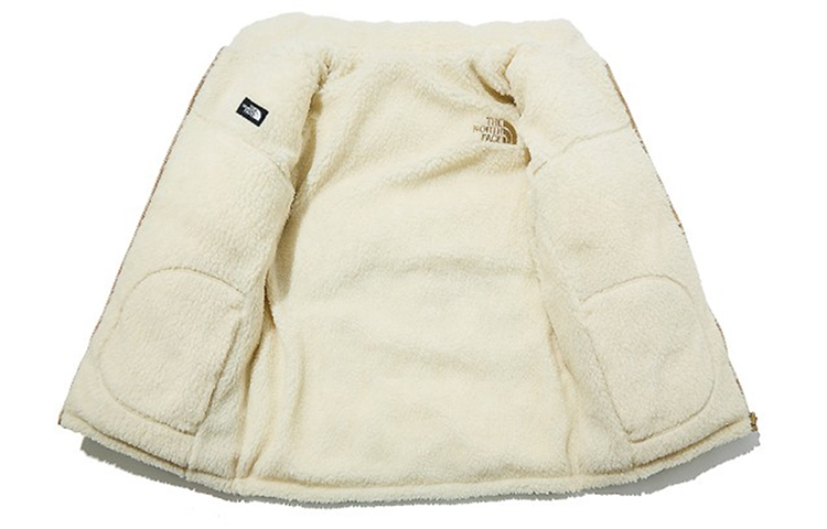 Shop THE NORTH FACE Eco Reversible Fleece Jacket Winter Couple Style Khaki NJ3NL53C