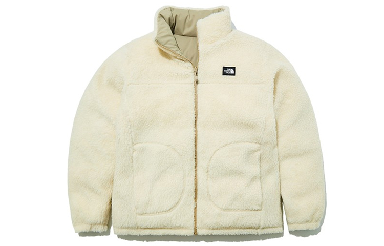 Purchase THE NORTH FACE Eco Reversible Fleece Jacket Winter Couple Style Khaki NJ3NL53C