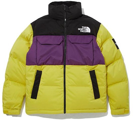 The North Face Eco Utility Down Jacket Unisex Yellow Purple Multi-Pocket Warm Coat NJ1DM54L Buy The North Face Eco Utility Down Jacket Unisex Yellow Purple Multi-Pocket Warm Coat NJ1DM54L