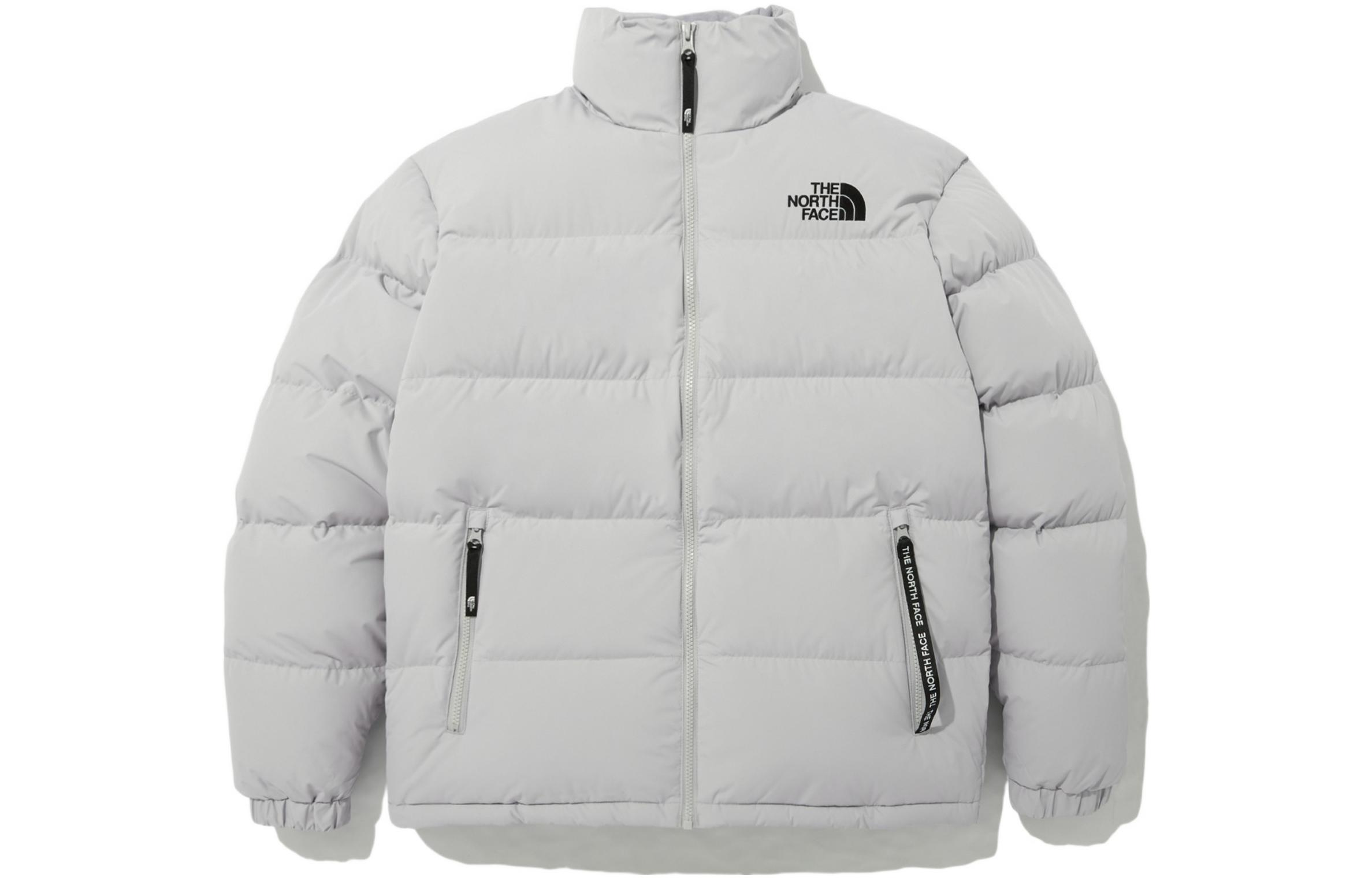 TNF Eglon FW22 Gray Down Jacket with Logo Print NJ1DN61K