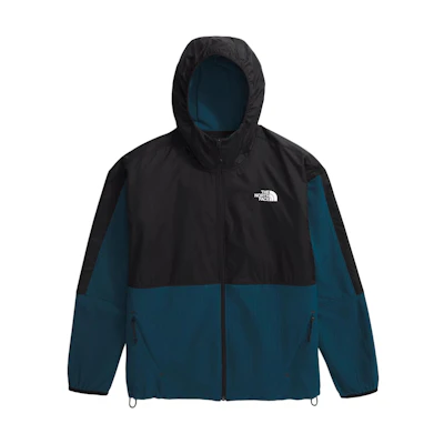 TNF Ekware Grid Hybrid Zip Hoodie Jacket Midnight Petrol NF0A88XV-5LO