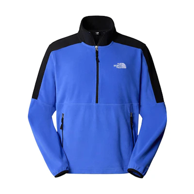 TNF Elements Polartec® 100 Retro Logo Fleece Sweatshirt Blue Mens NF0A7ZXV-RQI
