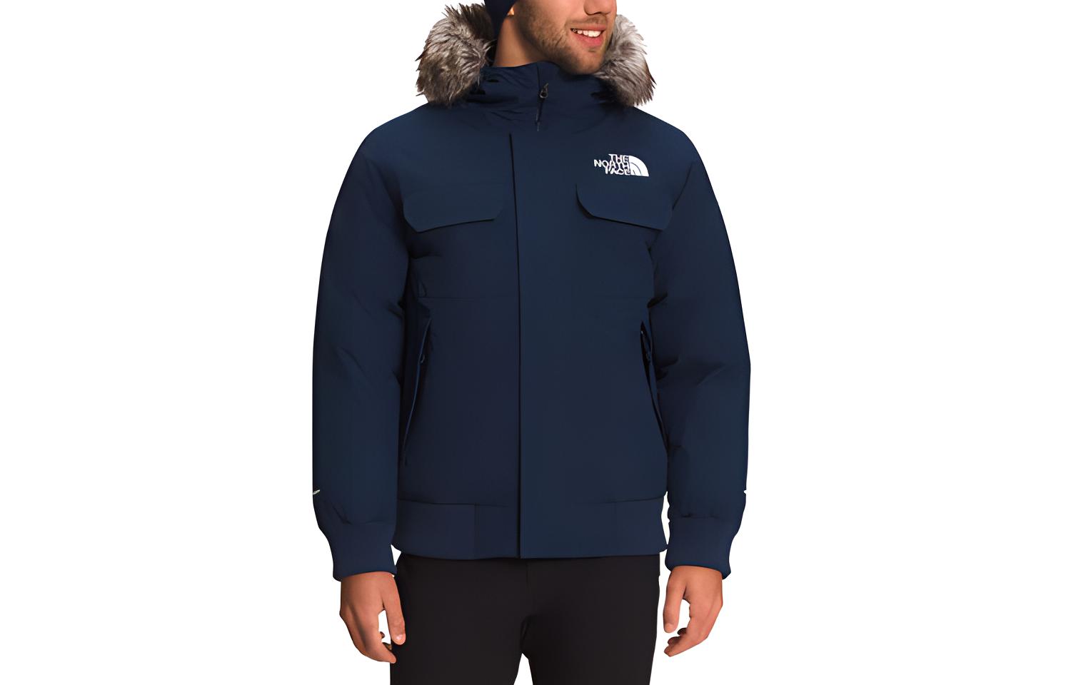 TNF Embroidered Hooded Down Jacket NF0A5QD9-8K2