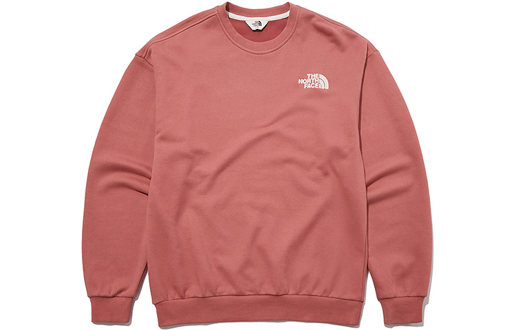 TNF Embroidered Logo Crewneck Sweatshirt Pink (Unisex) NM5ML51N