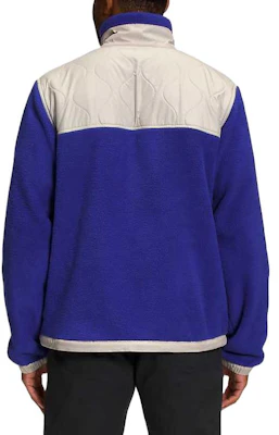 The North Face Embroidered Logo Half Snap Retro Track Jacket - Blue NF0A7ZWY-C0F Shop The North Face Embroidered Logo Half Snap Retro Track Jacket - Blue NF0A7ZWY-C0F