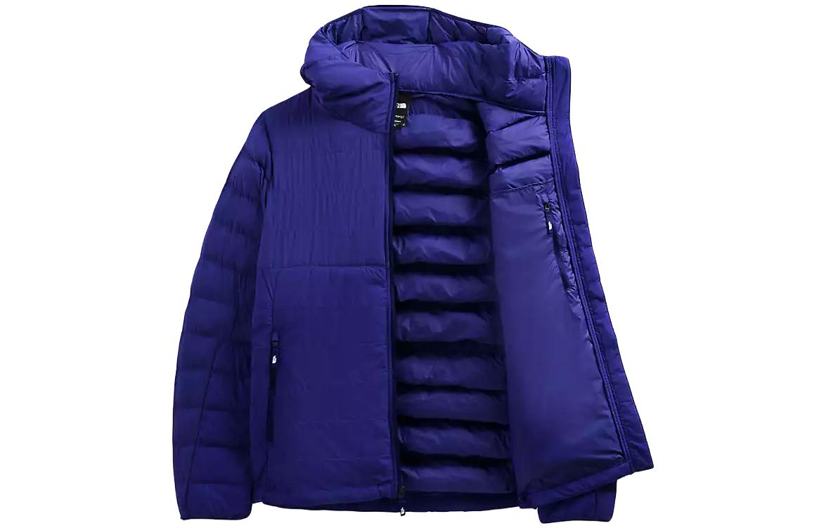 TNF Embroidered Logo Hoodie Jacket Men’s Navy Blue NF0A7UL7-40S