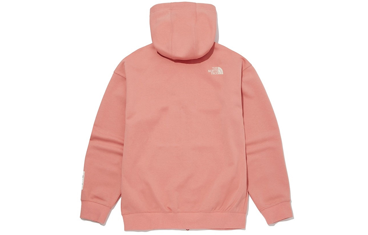 TNF Embroidered Logo Hoodie Jacket Pink Unisex Couple Style NJ5JM02D 圖 3