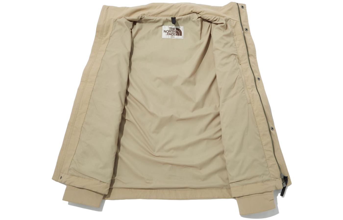 TNF Embroidered Logo Khaki Windproof Waterproof Outdoor Jacket Unisex NJ3BP07K 圖 4