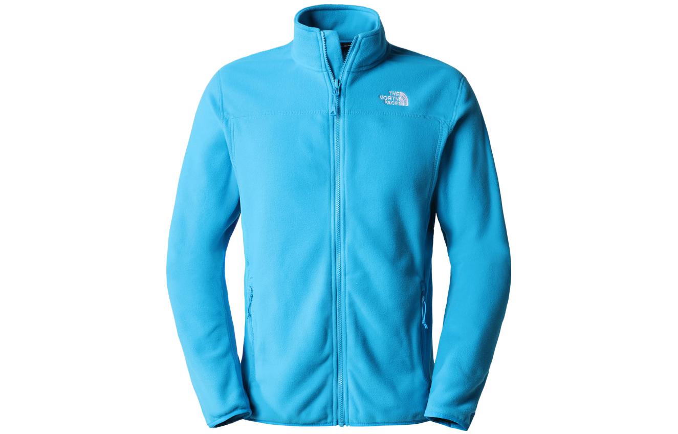 The North Face Embroidered Logo Turquoise Pullover Jacket NF0A5IHP-JA7