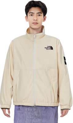 ザ・ノース・フェイス 刺繍ロゴ 防水 防風 ジップジャケット 男女兼用 - オフホワイト NJ3BP54K Shop ザ・ノース・フェイス 刺繍ロゴ 防水 防風 ジップジャケット 男女兼用 - オフホワイト NJ3BP54K