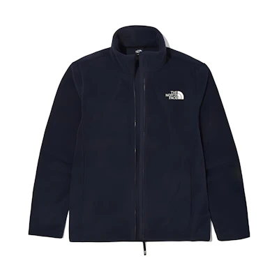 TNF Embroidered Logo Zip-Up Jacket Blue NJ4FN01B