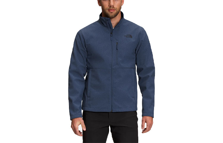 TNF Embroidered Logo Zip-Up Jacket Deep Blue NF0A4R2A-8Q0