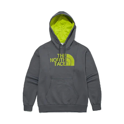 TNF Erius Hood Pullover Grey Unisex Logo Print Casual Hoodie NM5PL52J