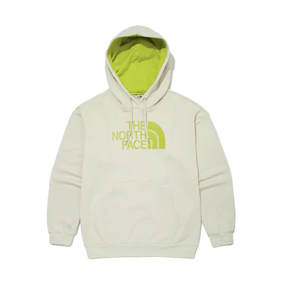 TNF Erius Hood Pullover White Unisex Logo Print Casual Hoodie NM5PL52K