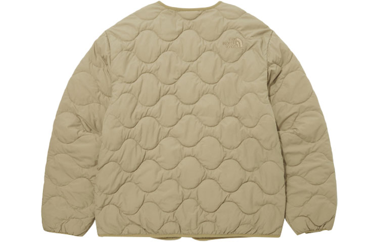 TNF Essential Light T Jacket Unisex Khaki Brown Full-Zip Cotton Jacket NJ3NP56K 圖 3