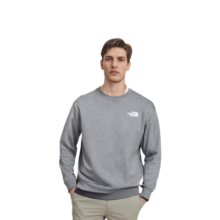 Purchase 北面经典标志圆领卫衣套头衫 - 深灰色 NM5MN00C