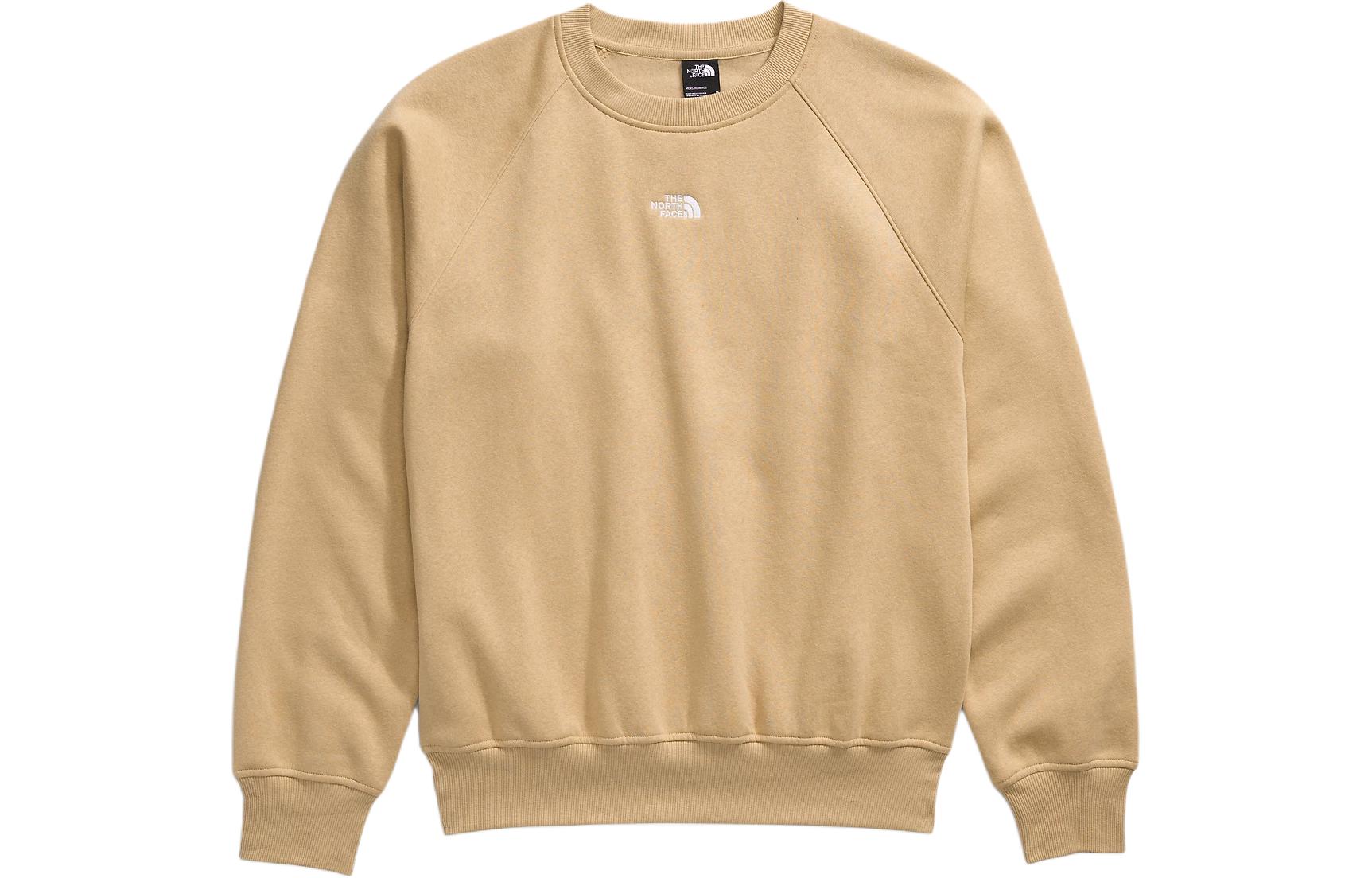 TNF Evolution Logo Crewneck Sweatshirt Khaki - Casual Wear NF0A86WA-LK5