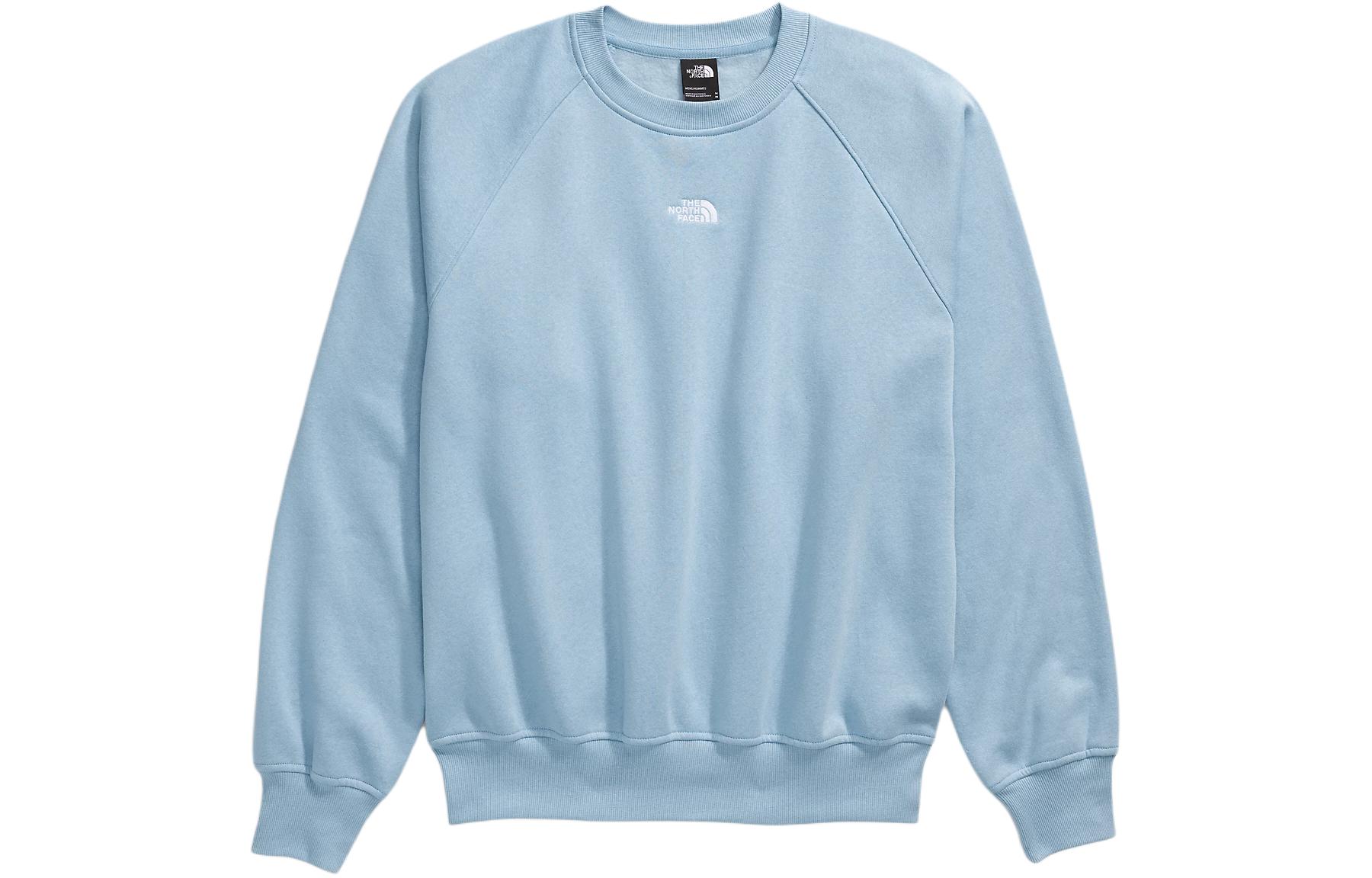 TNF Evolution Logo Crewneck Sweatshirt Blue NF0A86WA-QEO