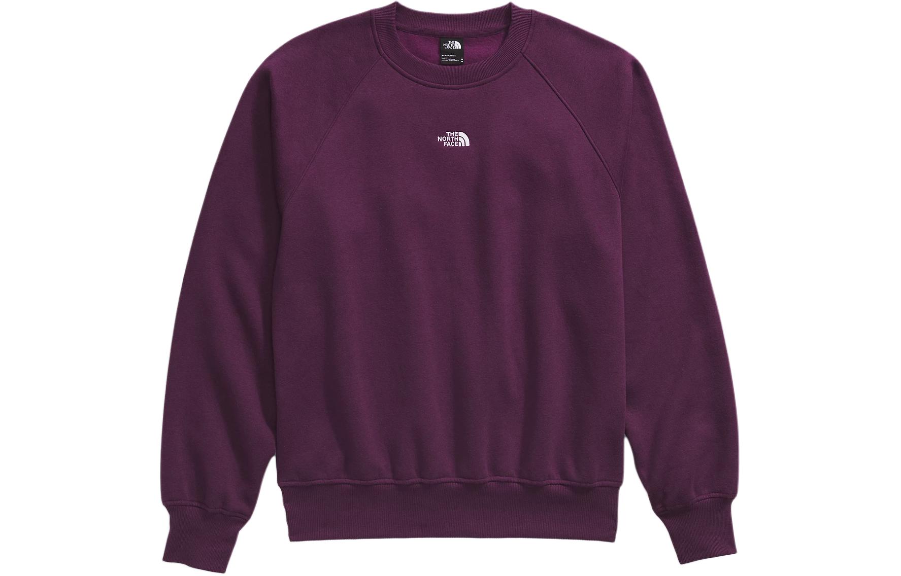 TNF Evolution Purple Crewneck Logo Sweatshirt NF0A86WA-V6V