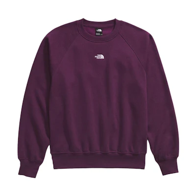 TNF Evolution Purple Crewneck Logo Sweatshirt NF0A86WA-V6V