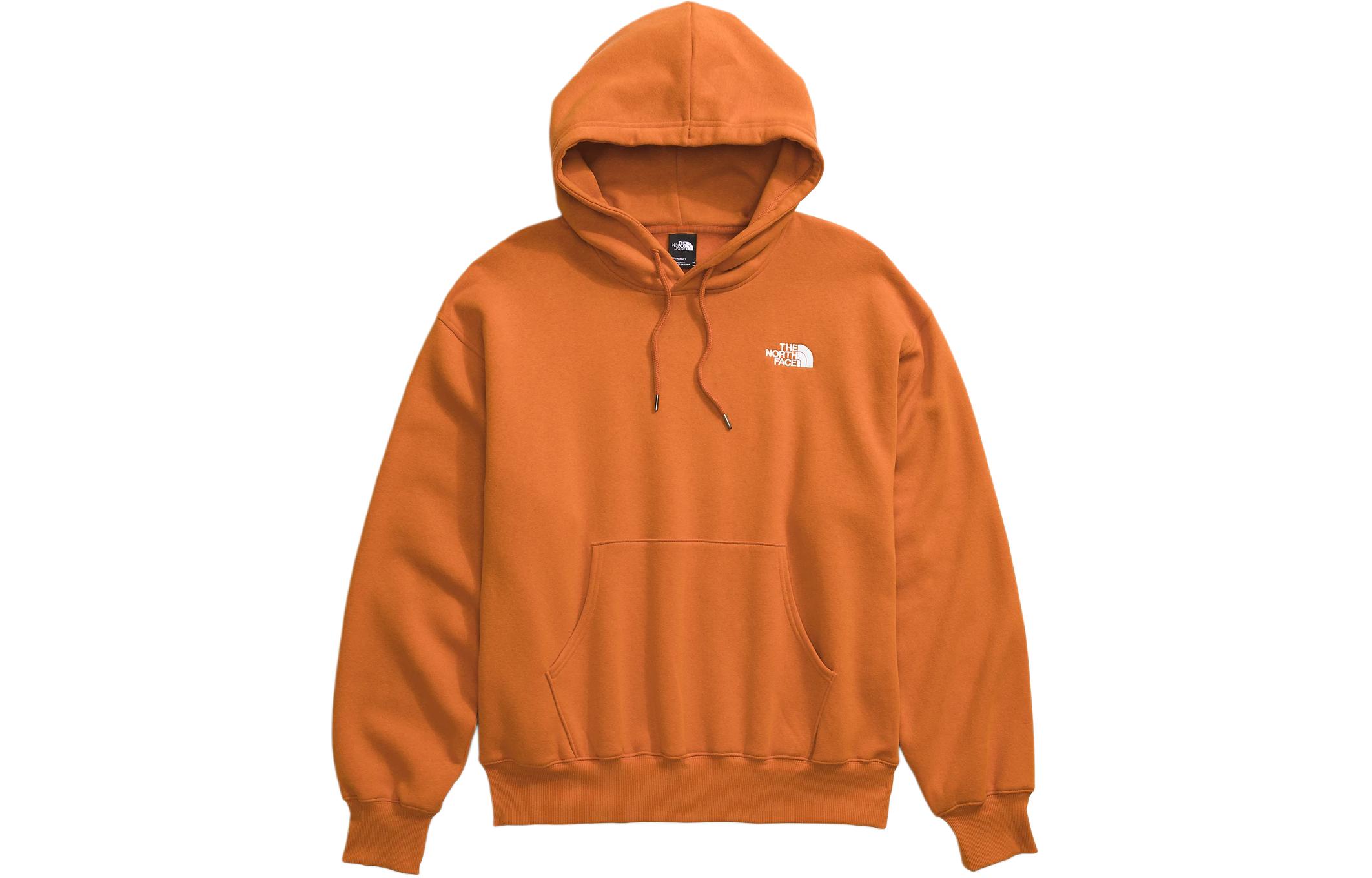 TNF Evolution Solid Logo Pullover Hoodie Orange - NF0A84GE-T7O 圖 2