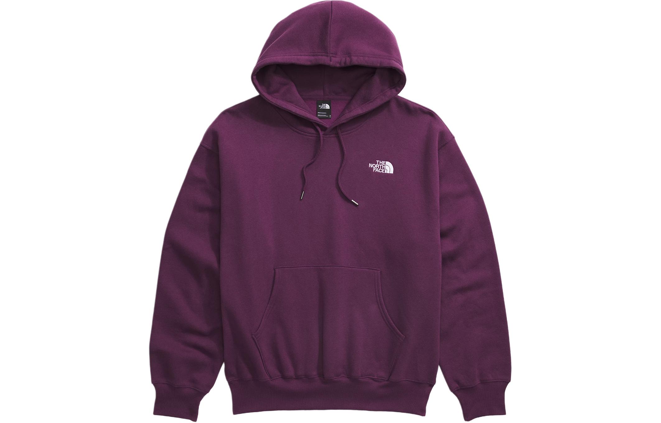 TNF Evolution Solid Logo Purple Hoodie Pullover NF0A84GE-V6V
