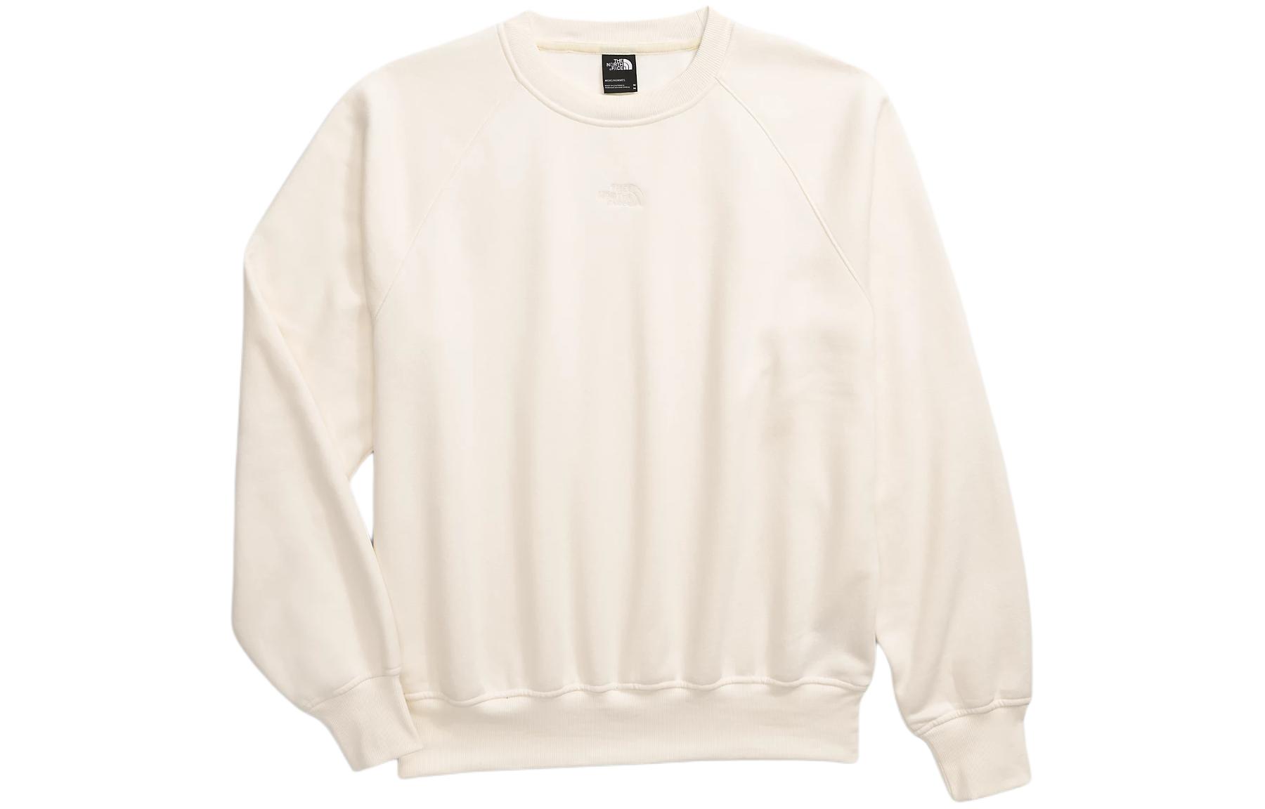 TNF Evolution White Logo Crewneck Sweatshirt Casual Fit NF0A86WA-QLI