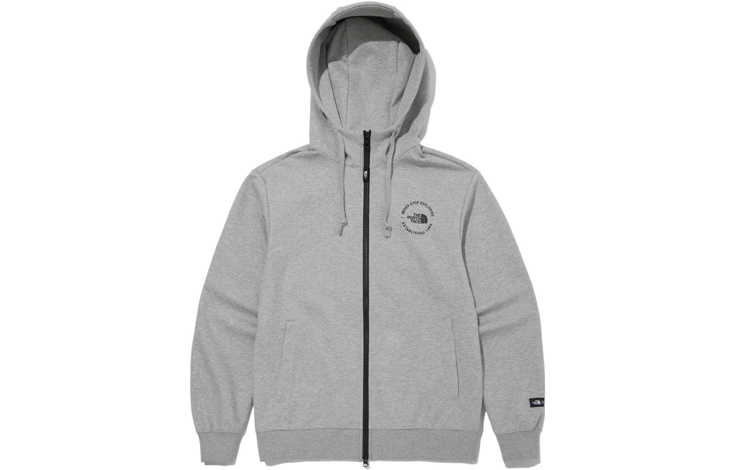 TNF Exploration Seed Tech Training Jacket Grey Zip-Up Hoodie NJ5JN00B