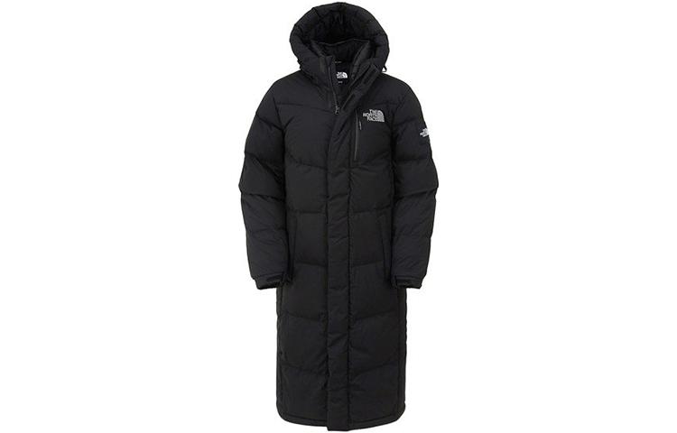 TNF Exploring 4 Logo Long Puffer Down Jacket - Unisex Warm Coat NC1DK59A