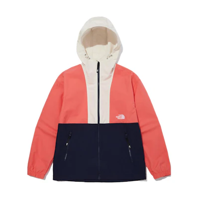 TNF Exploring Windbreaker Zip-Up Hoodie Jacket Unisex Red NJ3BN10D