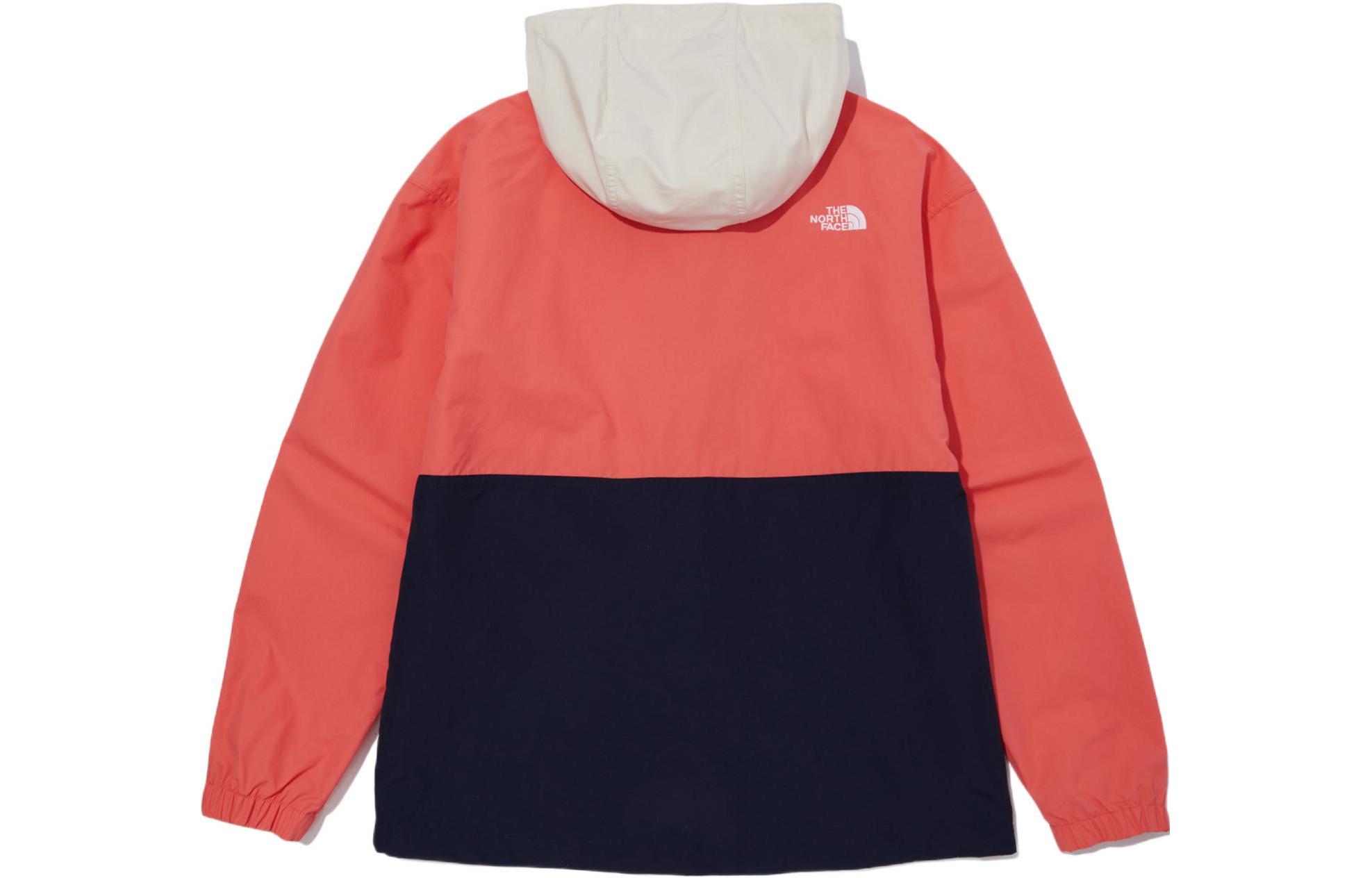 TNF Exploring Windbreaker Zip-Up Hoodie Jacket Unisex Red NJ3BN10D 圖 3