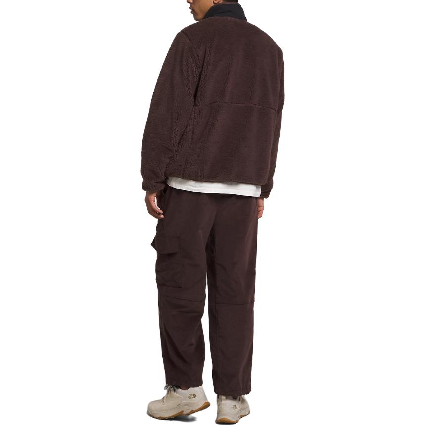 TNF Extreme Pile Full-Zip Jacket Brown Logo Long Sleeve Outerwear NF0A7URL-I0I 圖 5