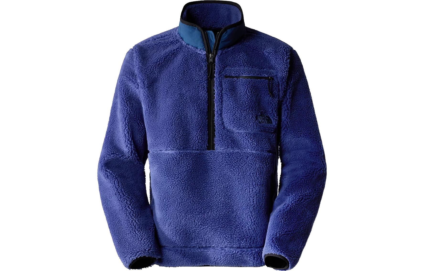 TNF Extreme Pile Pullover Sweatshirt Navy Blue Mens NF0A7URN-LOF