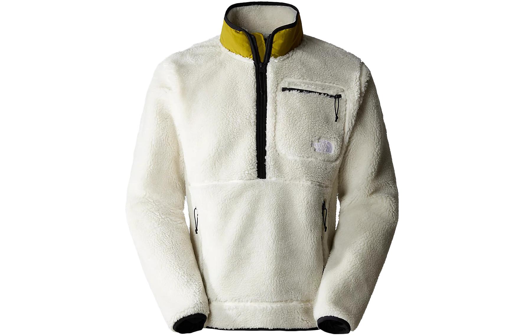 Order The North Face 經典拼接極限羊毛白色套頭毛衣 NF0A7URN-N5I