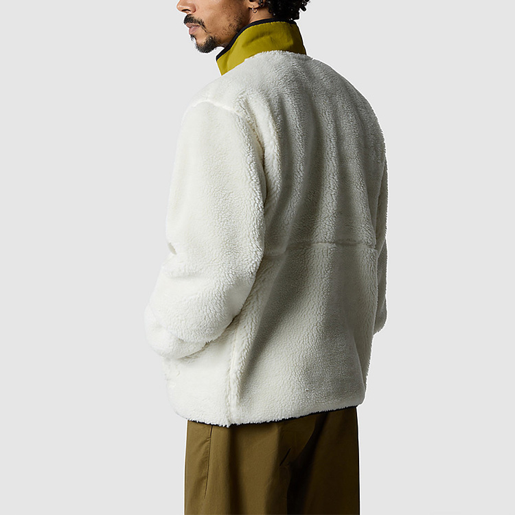 Cheap The North Face 經典拼接極限羊毛白色套頭毛衣 NF0A7URN-N5I