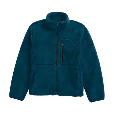 TNF Extreme Pile Zip-Up Fleece Jacket Midnight Petrol/Black NF0A88Y5-5LO
