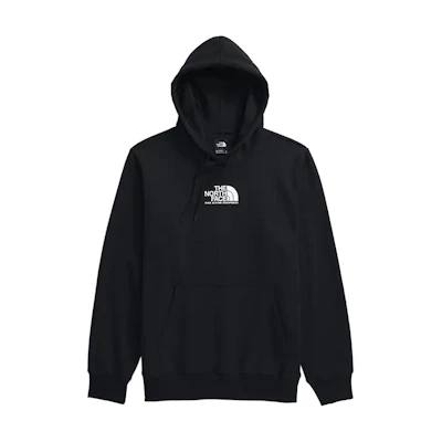TNF Fine Alpine Minimalist Hoodie Black/White Comfortable Fit NF0A8APT-KY4