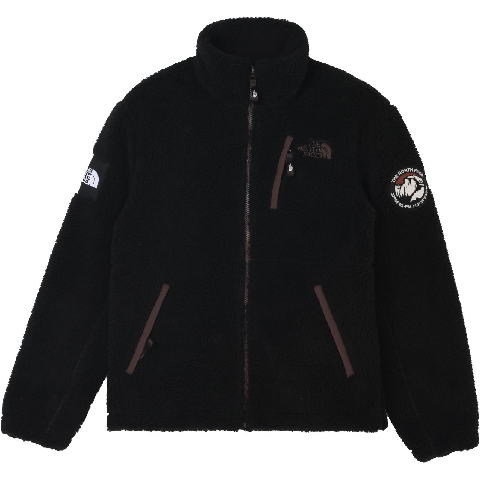 TNF Fleece-Lined Zip Jacket Unisex Black NJ4FL-55L