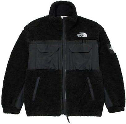 The North Face Fleece-Trim Logo Jacket Multi-Pocket Unisex Black NJ4FM52K Buy The North Face Fleece-Trim Logo Jacket Multi-Pocket Unisex Black NJ4FM52K