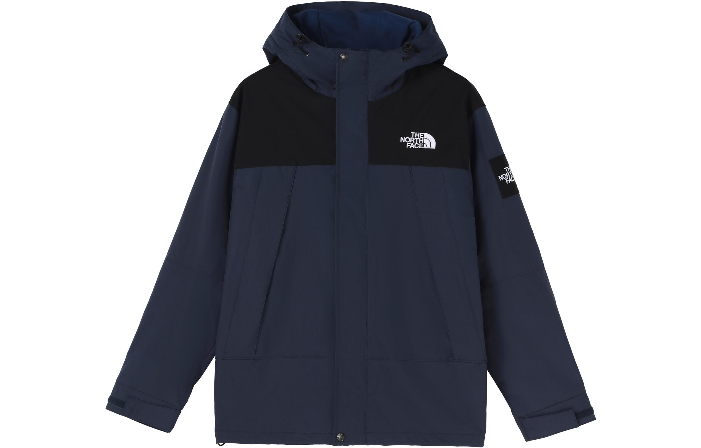 TNF Fleece Colorblock Zip Hoodie Jacket Unisex Blue/Grey. NI3BN62Q