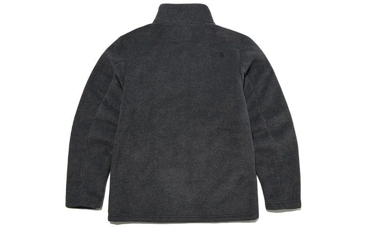 TNF Fleece Jacket Stand Collar Couples Gray NJ4FL54B 圖 3